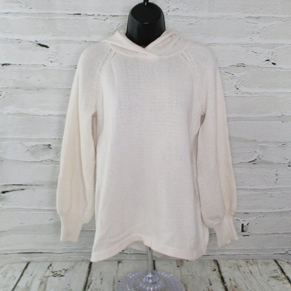 AnyBody Cozy Knit Pullover Hoodie Sweater - Picture 1 of 8